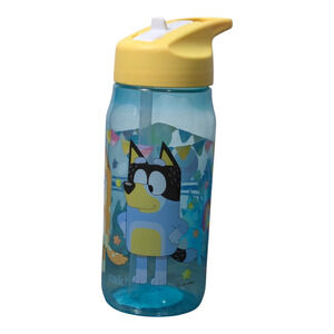 Bluey - Kid's Water Bottle - Flip up Design - Holds About 16 oz - New with tag
